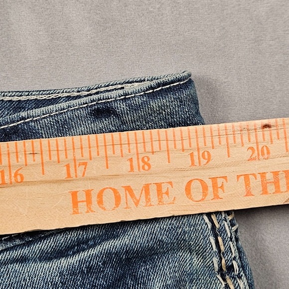 Wrangler Jeans Womens 17x32 Sadie Boot Cut Low Rise Embroidered Western Cowgirl - Picture 9 of 15